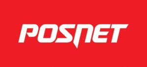 Logo firmy Posnet produkującej kasy i drukarki fiskalne
