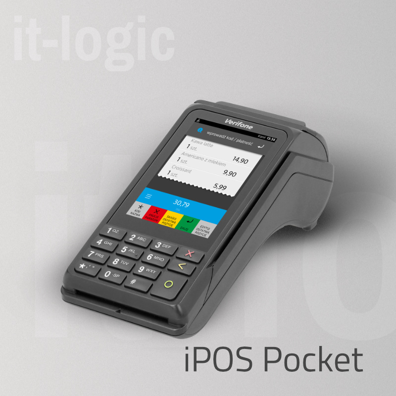 iPOS Pocket - pierwsza na rynku kasa wirtualna z terminalem płatniczym